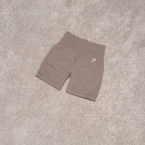 Gymshark - Vital Seamless 2.0 Shorts - Vanilla Brown Marl